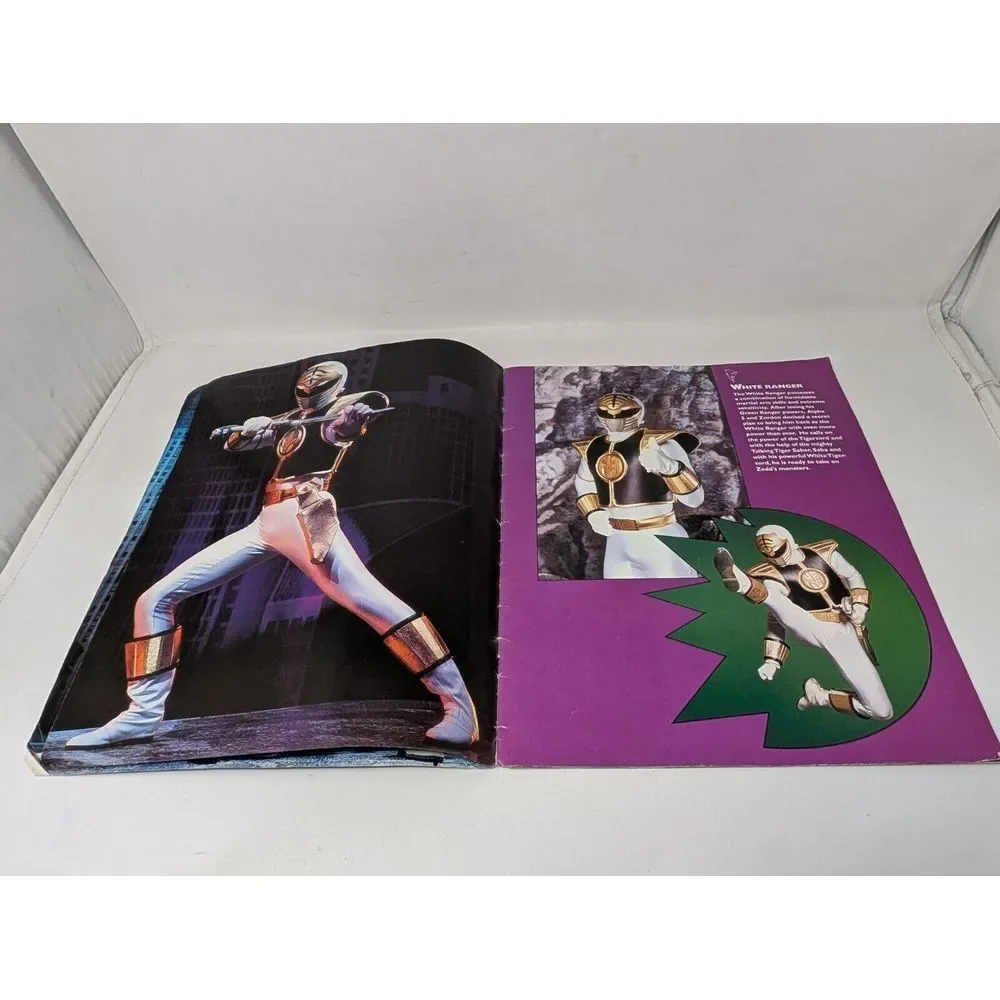 Mighty Morphin‎ Power Rangers Live Souvenir Program 1994 1995 Tour 90s On Stage